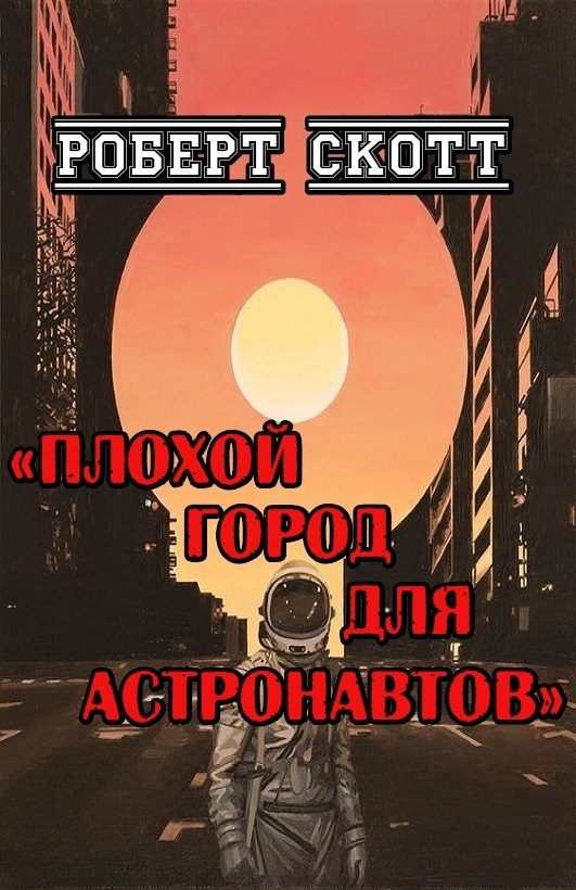 Обложка книги «Плохой город для астронавтов»