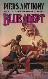 Обложка книги «Blue Adept»