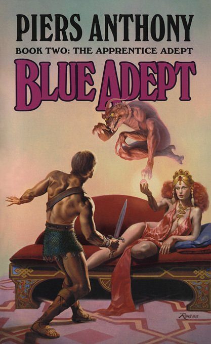 Обложка книги «Blue Adept»