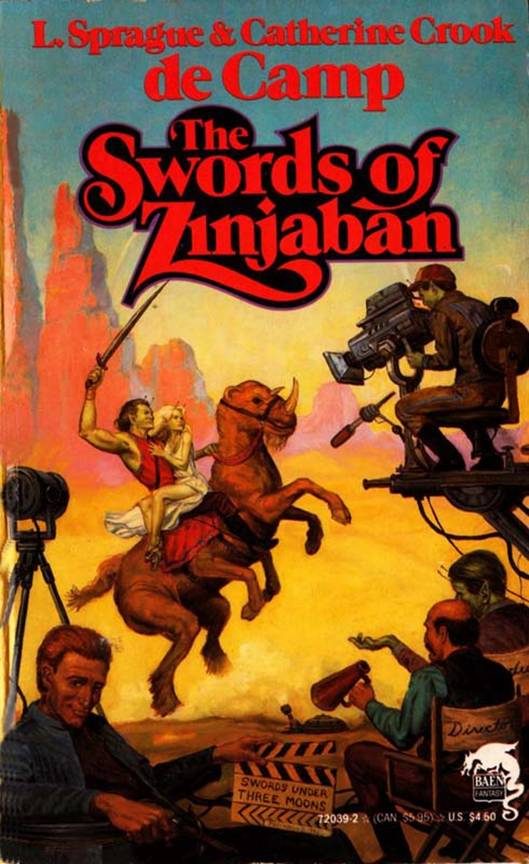 Обложка книги «The Swords of Zinjaban»