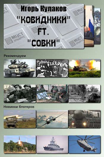 Обложка книги ««Ковидники» ft. «совки»»