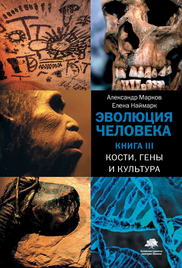 Обложка книги «Эволюция человека. Книга III. Кости, гены и культура»