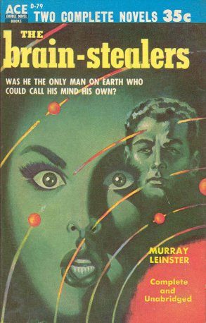 Обложка книги «The Brain-Stealers»