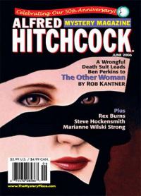 Обложка книги «Alfred Hitchcock’s Mystery Magazine. Vol. 51, No. 6, June 2006»