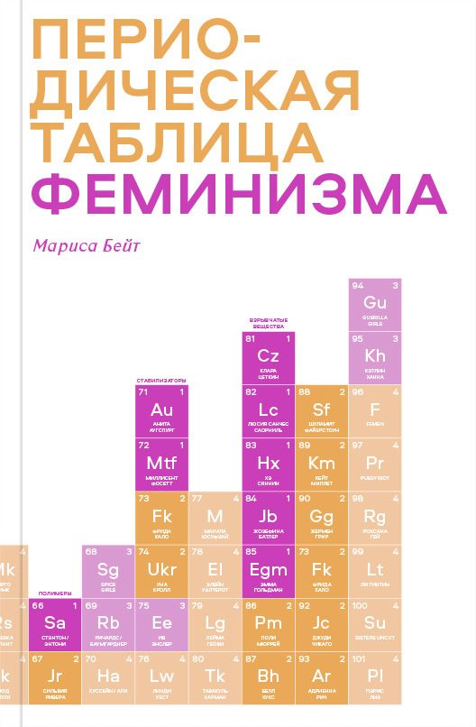 Обложка книги «Периодическая таблица феминизма»