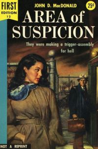 Обложка книги «Area of Suspicion»