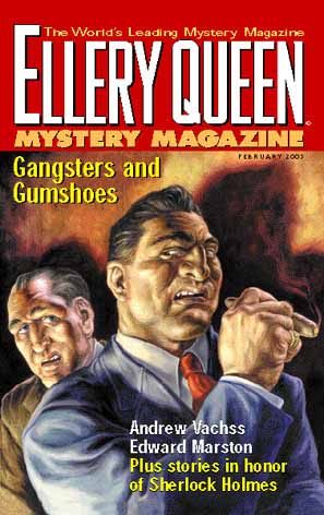Обложка книги «Ellery Queen’s Mystery Magazine. Vol. 121, No. 2. Whole No. 738, February 2003»