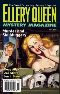 Обложка книги «Ellery Queen’s Mystery Magazine. Vol. 130, No. 1. Whole No. 791, July 2007»