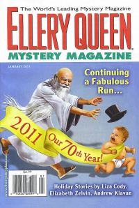 Обложка книги «Ellery Queen’s Mystery Magazine. Vol. 137, No. 1. Whole No. 833, January 2011»