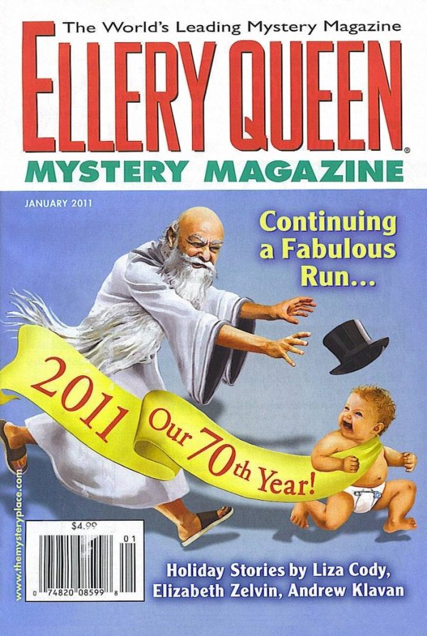 Обложка книги «Ellery Queen’s Mystery Magazine. Vol. 137, No. 1. Whole No. 833, January 2011»