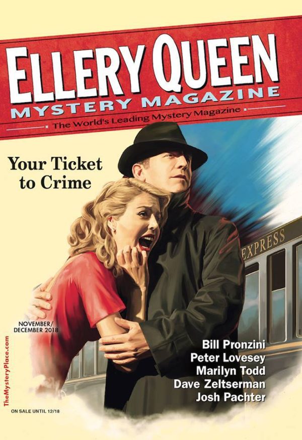 Обложка книги «Ellery Queen’s Mystery Magazine. Vol. 152, Nos. 5 & 6. Whole Nos. 926 & 927, November/December 2018»