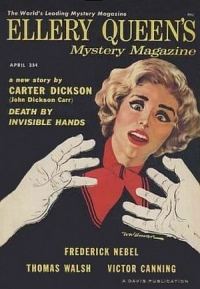 Обложка книги «Ellery Queen’s Mystery Magazine. Vol. 31, No. 4. Whole No. 173, April 1958»