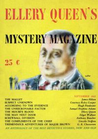 Обложка книги «Ellery Queen’s Mystery Magazine. Vol. 3, No. 4, September 1942»