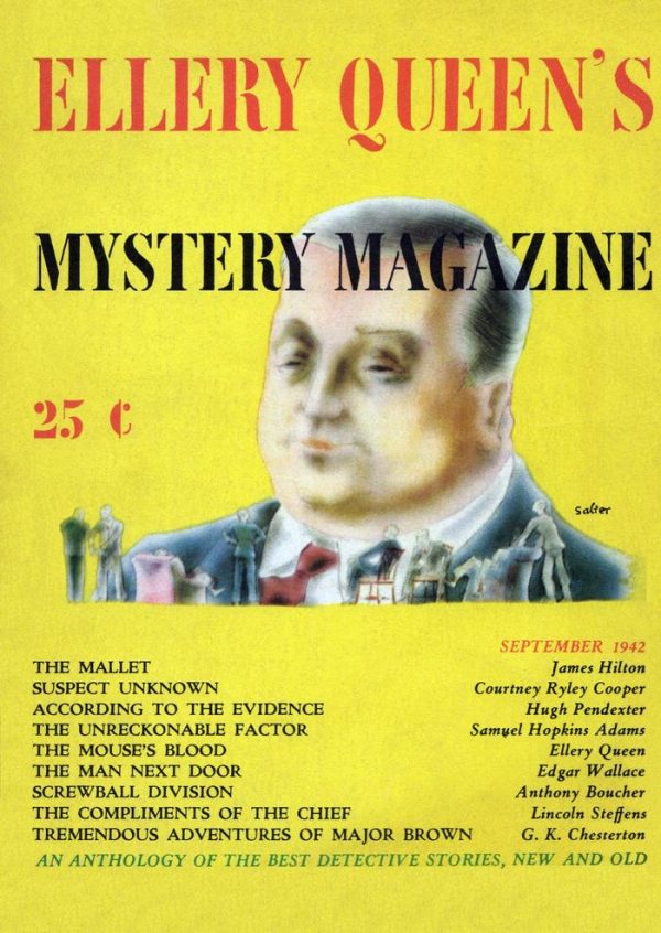 Обложка книги «Ellery Queen’s Mystery Magazine. Vol. 3, No. 4, September 1942»