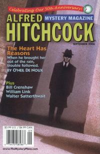 Обложка книги «Alfred Hitchcock’s Mystery Magazine. Vol. 51, No. 9, September 2006»