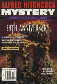 Обложка книги «Alfred Hitchcock’s Mystery Magazine. Vol. 39, No. 13, Mid-December 1994»
