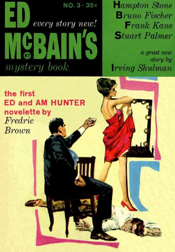 Обложка книги «Ed McBain’s Mystery Book, No. 3,1961»