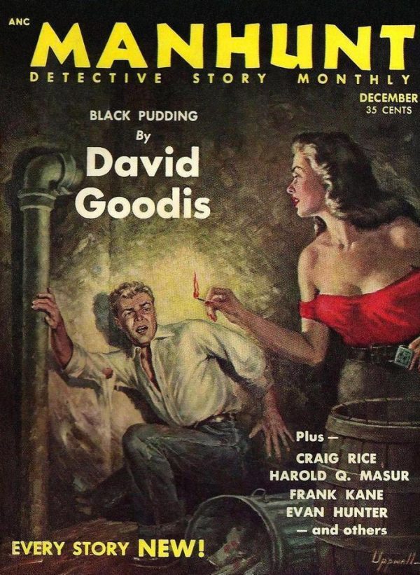Обложка книги «Manhunt. Volume 1, Number 12, December, 1953»