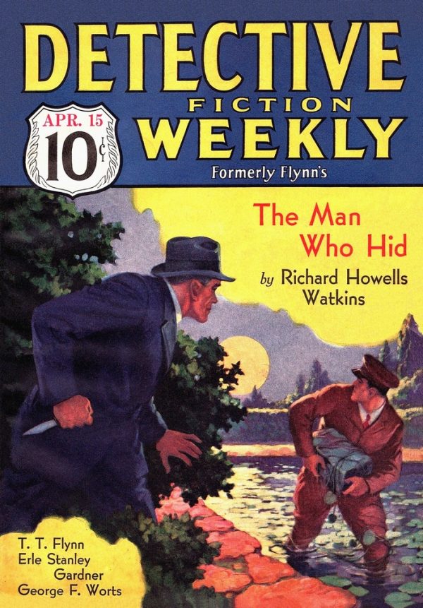 Обложка книги «Detective Fiction Weekly. Vol. 75, No. 4, April 15, 1933»