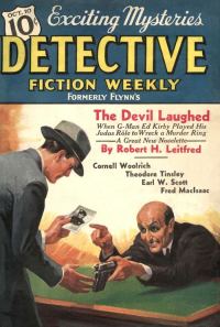 Обложка книги «Detective Fiction Weekly. Vol. 105, No. 5, October 10, 1936»