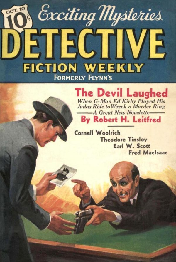 Обложка книги «Detective Fiction Weekly. Vol. 105, No. 5, October 10, 1936»