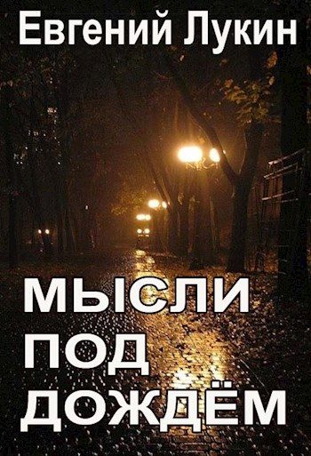 Обложка книги «Мысли под дождём»