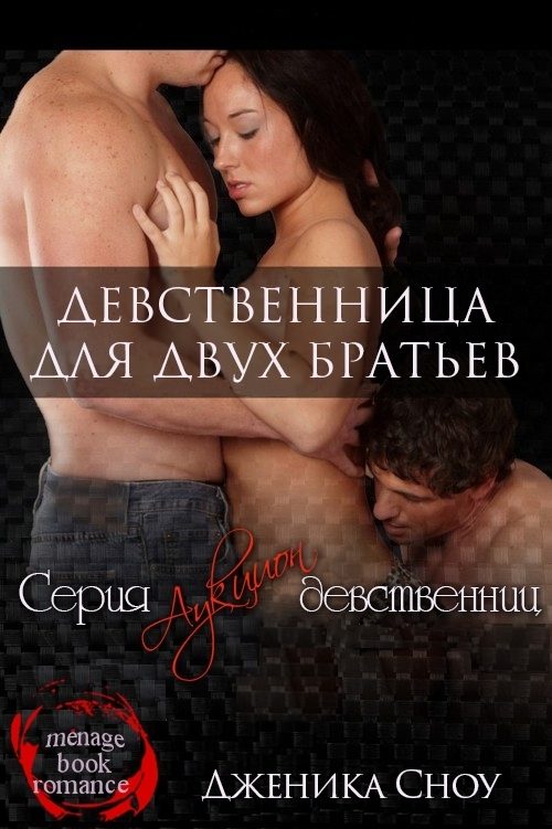 Обложка книги «Девственница для двух братьев»