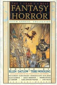 Обложка книги «The Year's Best Fantasy and Horror. Fifth Annual Collection»