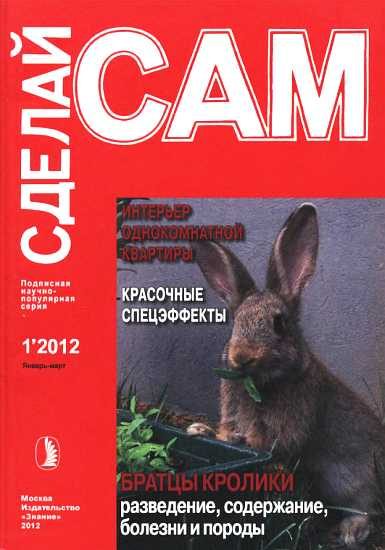 Обложка книги «Интерьер однокомнатной квартиры. Красочные спецэффекты... ("Сделай сам" №1∙2012)»