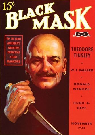 Обложка книги «Black Mask (Vol. 21, No. 8 — November, 1938)»