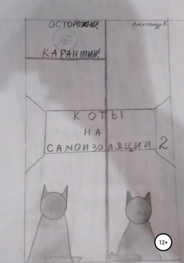 Обложка книги «Коты на самоизоляции 2»