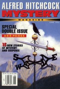 Обложка книги «Alfred Hitchcock’s Mystery Magazine. Vol. 39, No. 6, June, 1994»