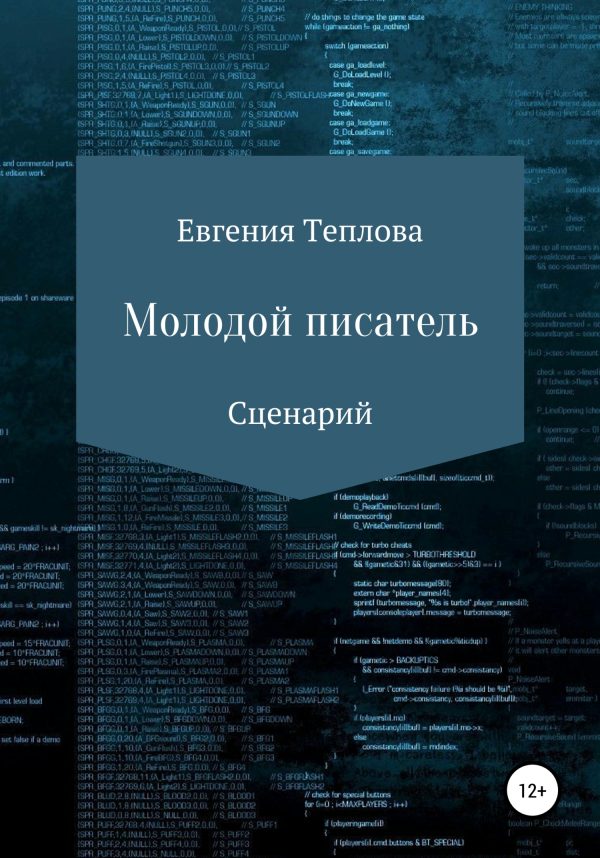 Обложка книги «Молодой писатель»