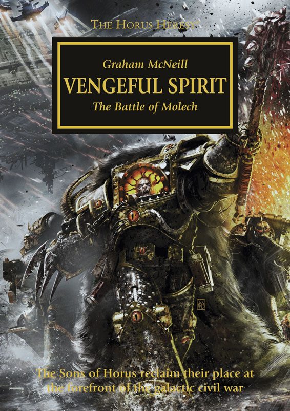 Обложка книги «The Horus Heresy: Vengeful Spirit»