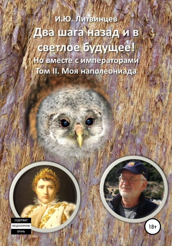 Обложка книги «Два шага назад и в светлое будущее! Но вместе с императорами. Том II. Моя наполеониада»