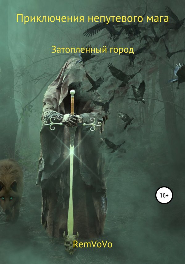 Обложка книги «Приключения непутевого мага. Затопленный город»