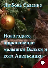 Обложка книги «Новогоднее приключение малышки Вельки и кота Апельсинки»