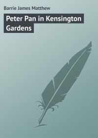 Обложка книги «Peter Pan in Kensington Gardens»