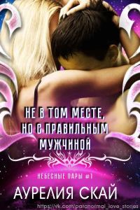 Обложка книги «Не в том месте, но с правильным мужчиной»