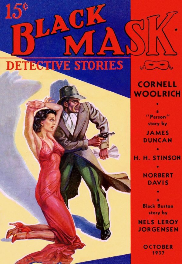 Обложка книги «Black Mask (Vol. 20, No. 8 — October 1937)»