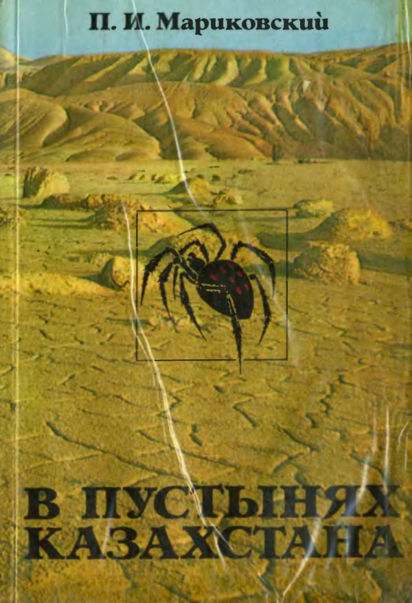 Обложка книги «В пустынях Казахстана»