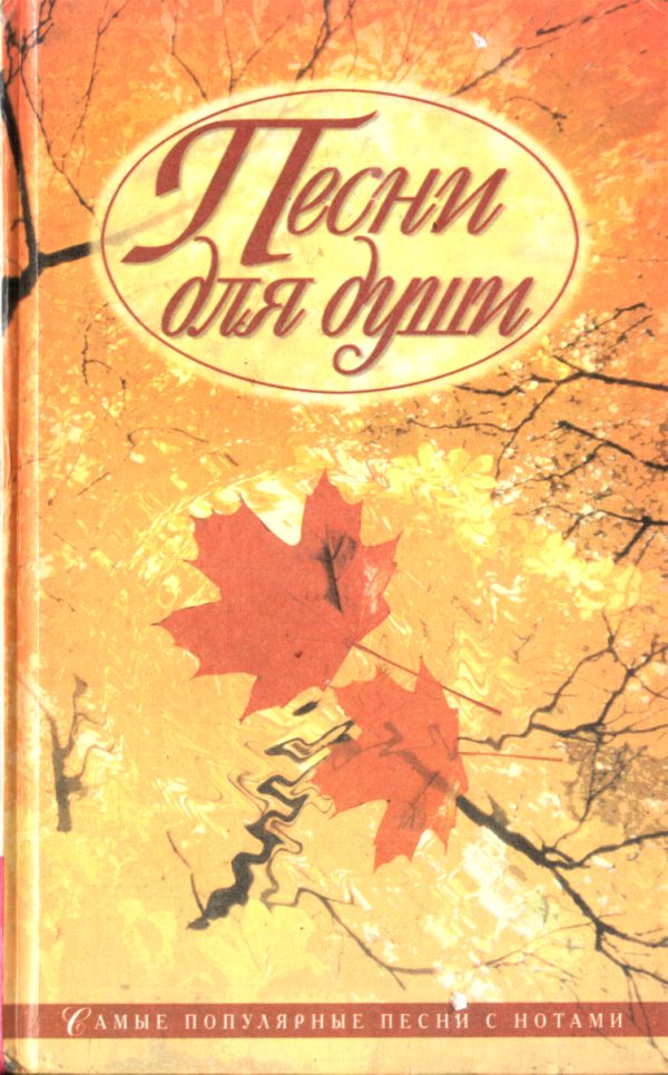 Обложка книги «Песни для души»