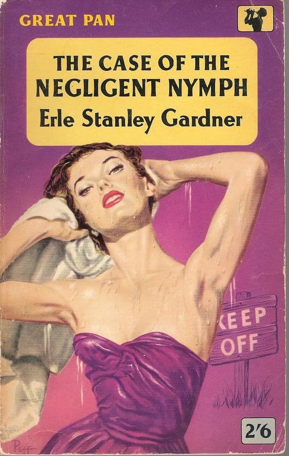 Обложка книги «The Case of the Negligent Nymph»