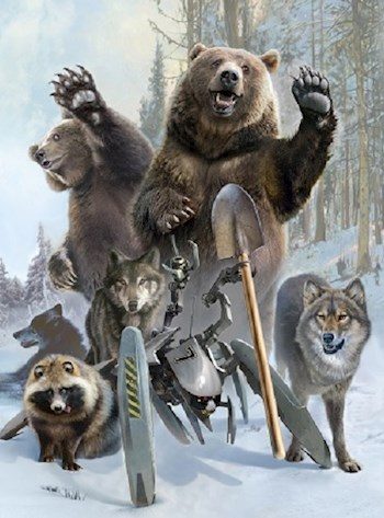 Обложка книги «Холод, голод, интеллект»