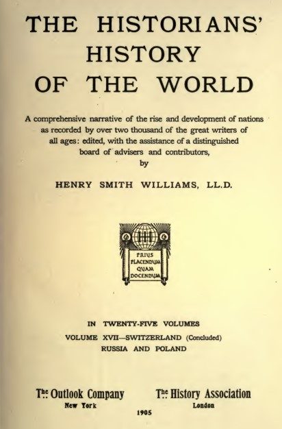 Обложка книги «History of Russia»
