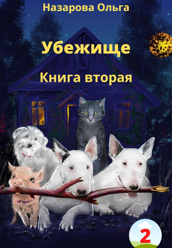 Обложка книги «Убежище. Книга вторая»