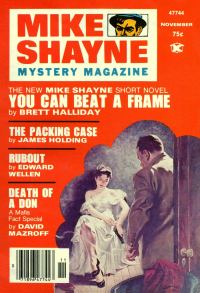 Обложка книги «Mike Shayne Mystery Magazine, Vol. 39, No. 5, November 1976»