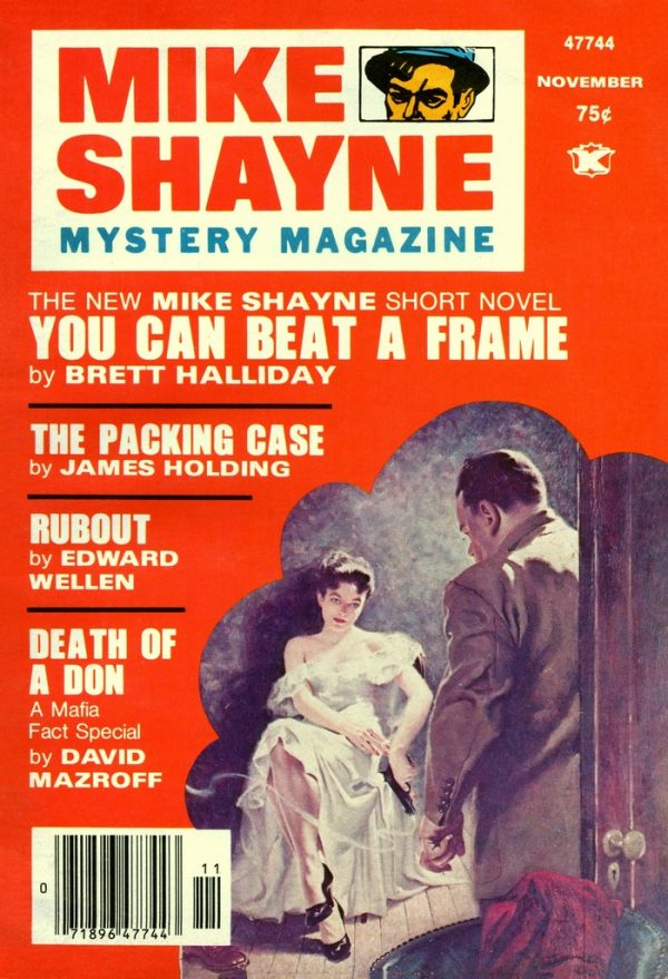 Обложка книги «Mike Shayne Mystery Magazine, Vol. 39, No. 5, November 1976»