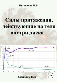 Обложка книги «Силы притяжения, действующие на тело внутри диска»