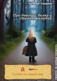 Обложка книги «Про девочку, белку и страну желаний»